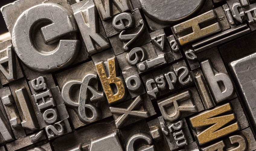 Typography & Iconography